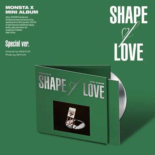 MONSTA X 11th Mini [SHAPE of LOVE](Special ver.)